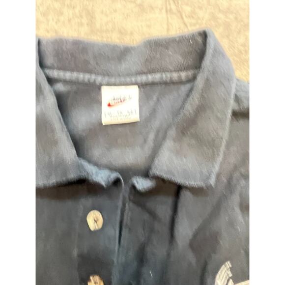 Nike All America Camp Gray Polo XXL Short Sleeve Shirt - Picture 2 of 10